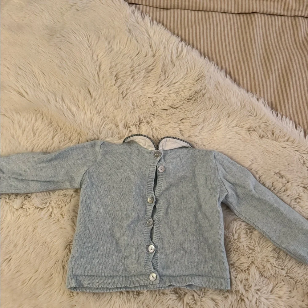 Foque Baby Sweater and diaper cover Set. Size 12 months